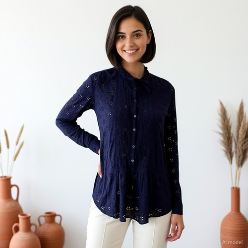 Boho romantik longshirt - boho,