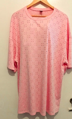 Shein curve damen - t-shirt, rosa