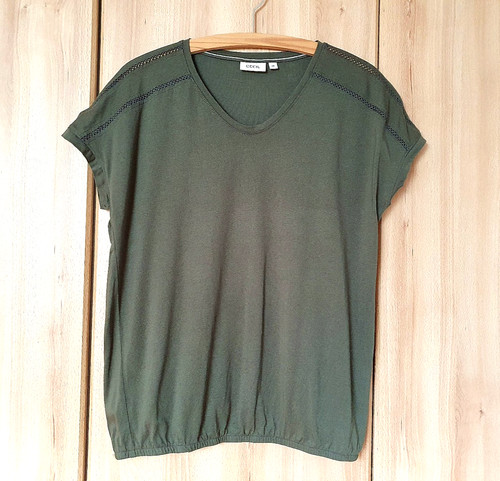 Cecil damenshirt khaki 36 - cecil, xs