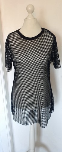 Shirt netzhemd schwarz shein - shirt,