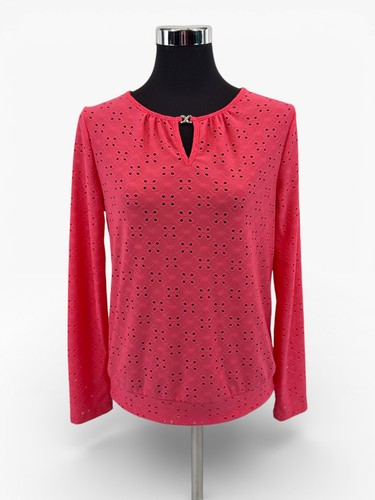 Damen langarmshirt s - gr., pink