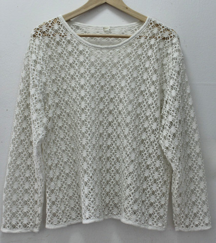 Shirtbluse netz spitzenshirt - shirtbluse,