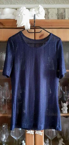Damen shirt lochmuster - damen, "lochmuster"