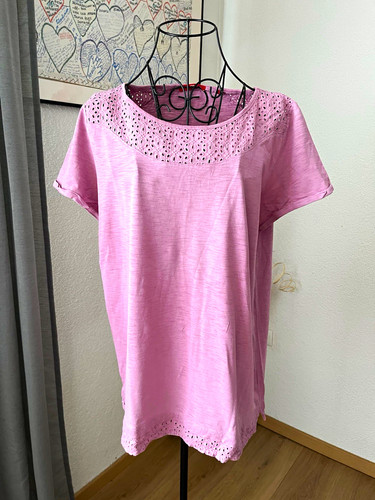 Damen shirt rosa kurzarm - damen, t-shirt