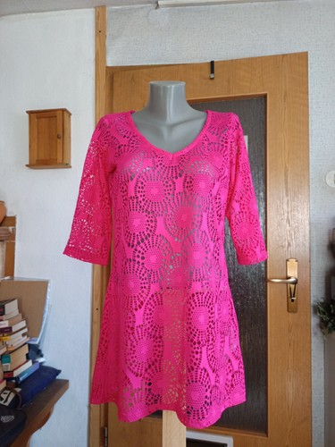 Lochmuster shirt kleid 40 - kleid, gr.