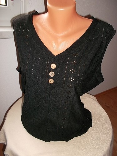Markenlos shirt schwarz - shirt,