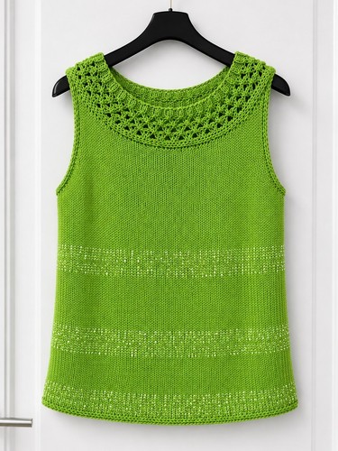 Handgestricktes top - handgestricktes, –