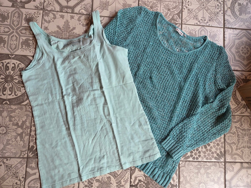 Pullover lochmuster unterhemd - lochmuster,