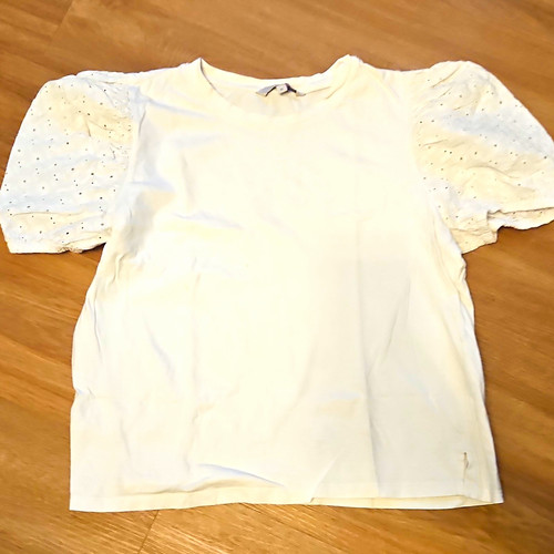 Damen shirt weiß basic - s,