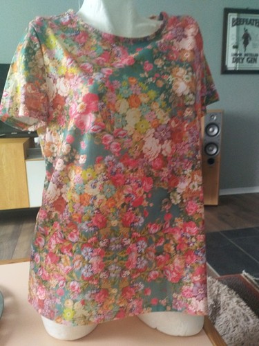 Shirt bluse florales muster - bluse,