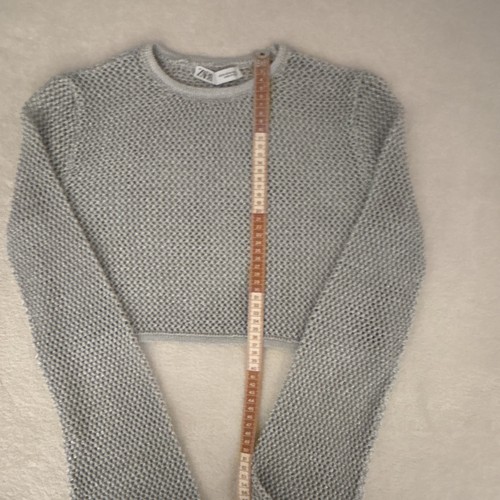 Zara glitzershirt mit - mit, langen