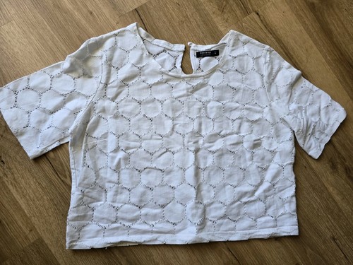 Reserved damen top weiß creme - reserved,