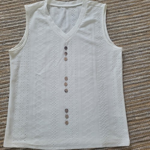 Sommertop mit muster - sommertop, in