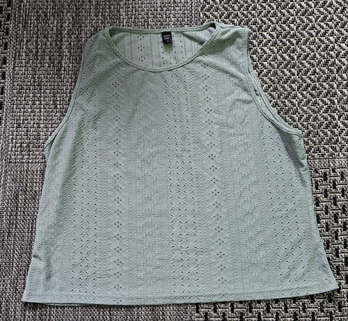 Damen top shirt lochmuster - ,